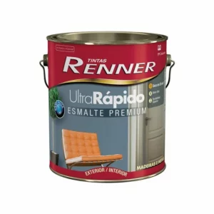 Esmalte Sintetico Base Agua Renner 3,6 L Branco - Secagem Rápida